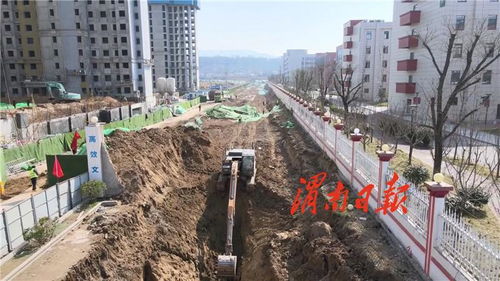 渭南老城片区东门路 泰宁街 城北街 市政工程开工建设